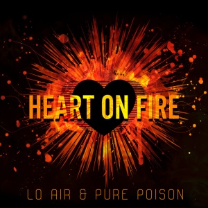 Обложка трека "Heart On Fire - LO AIR"